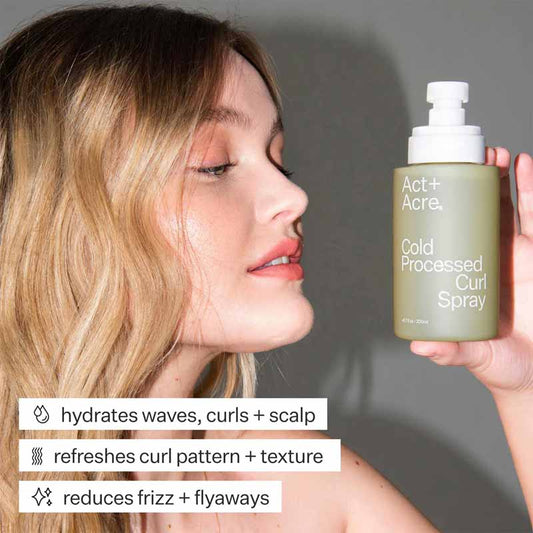 Cold Processed Curl Spray by Act+Acre