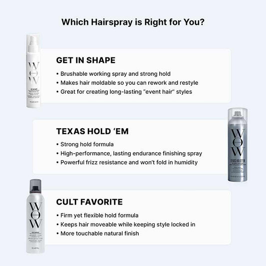 Get In Shape 2-In-1 Working Hair Spray by Color Wow