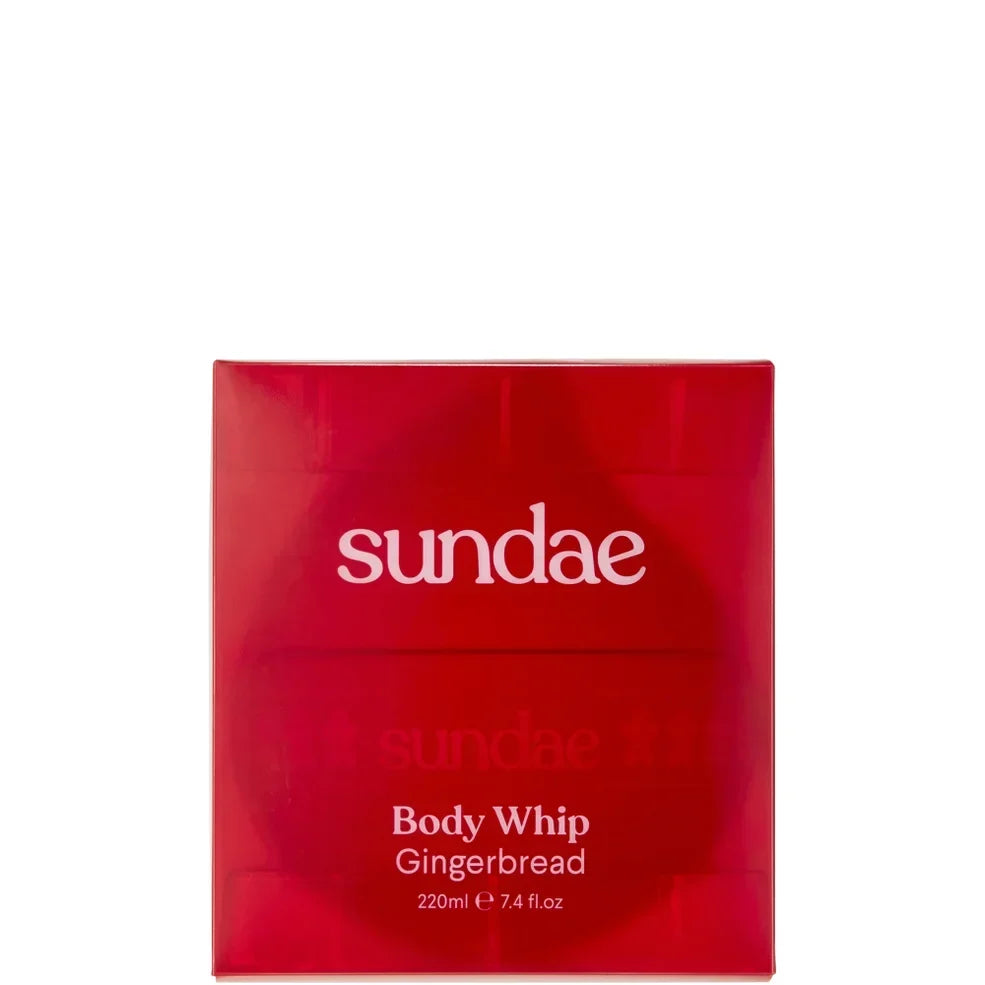 SUNDAE Whipped Body Moisturiser - Gingerbread 220ml