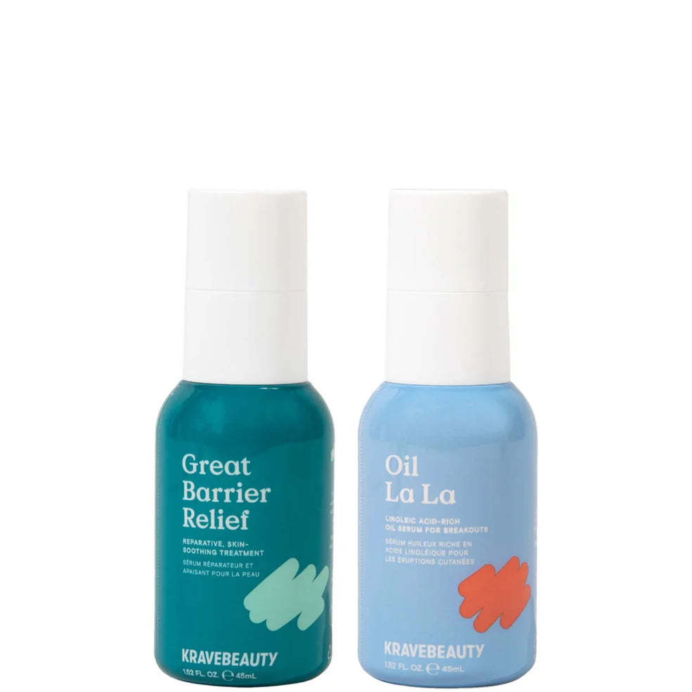 KraveBeauty Great Barrier Relief and Oil La La Bundle
