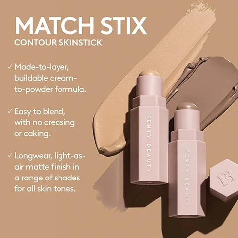 Fenty Beauty Match Stix Contour Skinstick 7.1g (Various Shades)