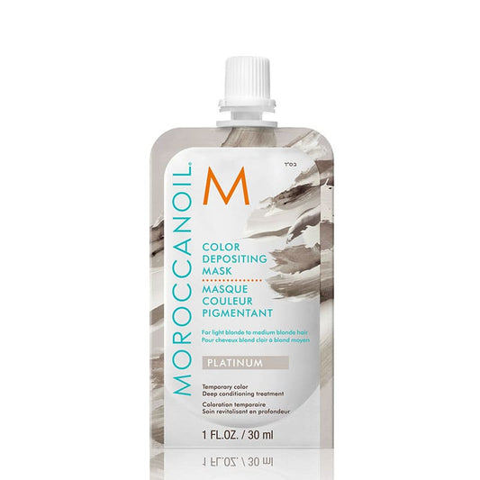 Platinum Colour Depositing Mask by Moroccanoil
