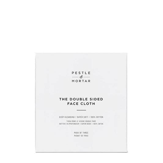 The Double Sided Face Cloth by Pestle & Mortar