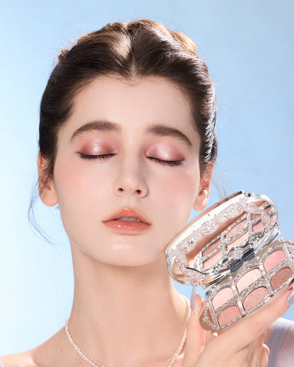 Snow Ballet Six-Color Satin Makeup Palette