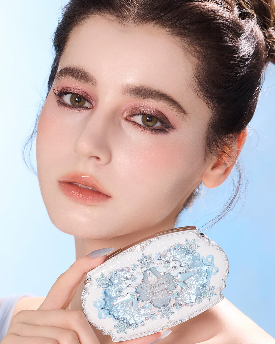 Snow Ballet Six-Color Satin Makeup Palette