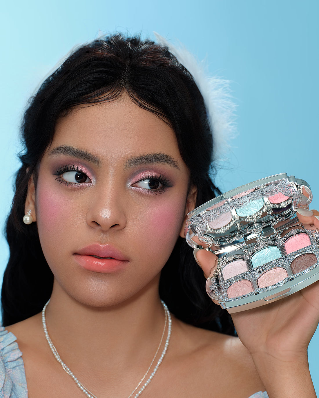 Flower Knows Snow Ballet Full Face Set