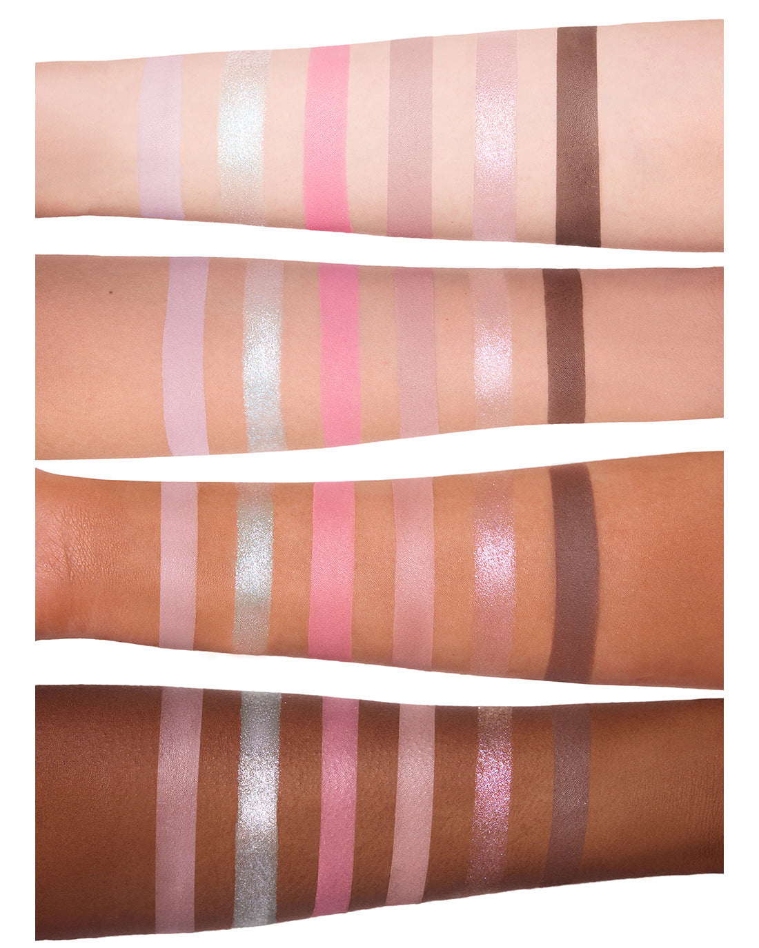 Snow Ballet Six-Color Satin Makeup Palette