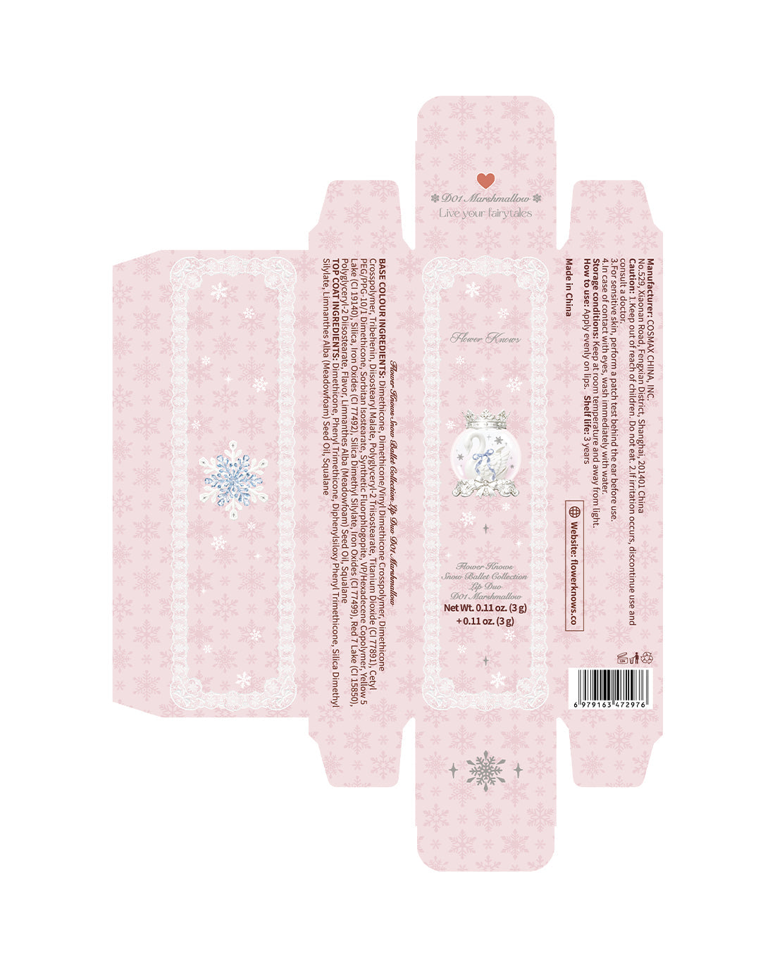 Snow Ballet Lip Duo