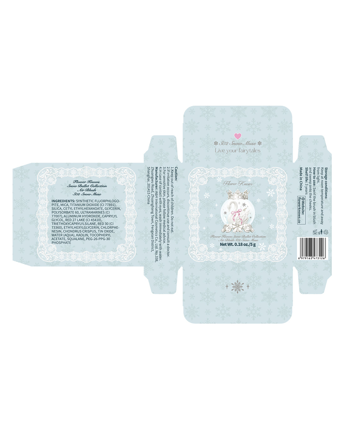 Snow Ballet Air Blush