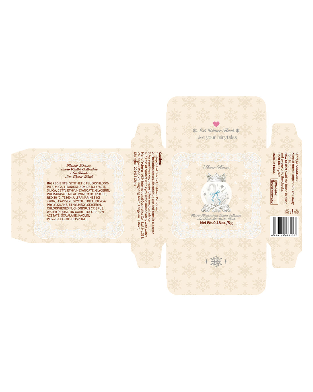 Snow Ballet Air Blush