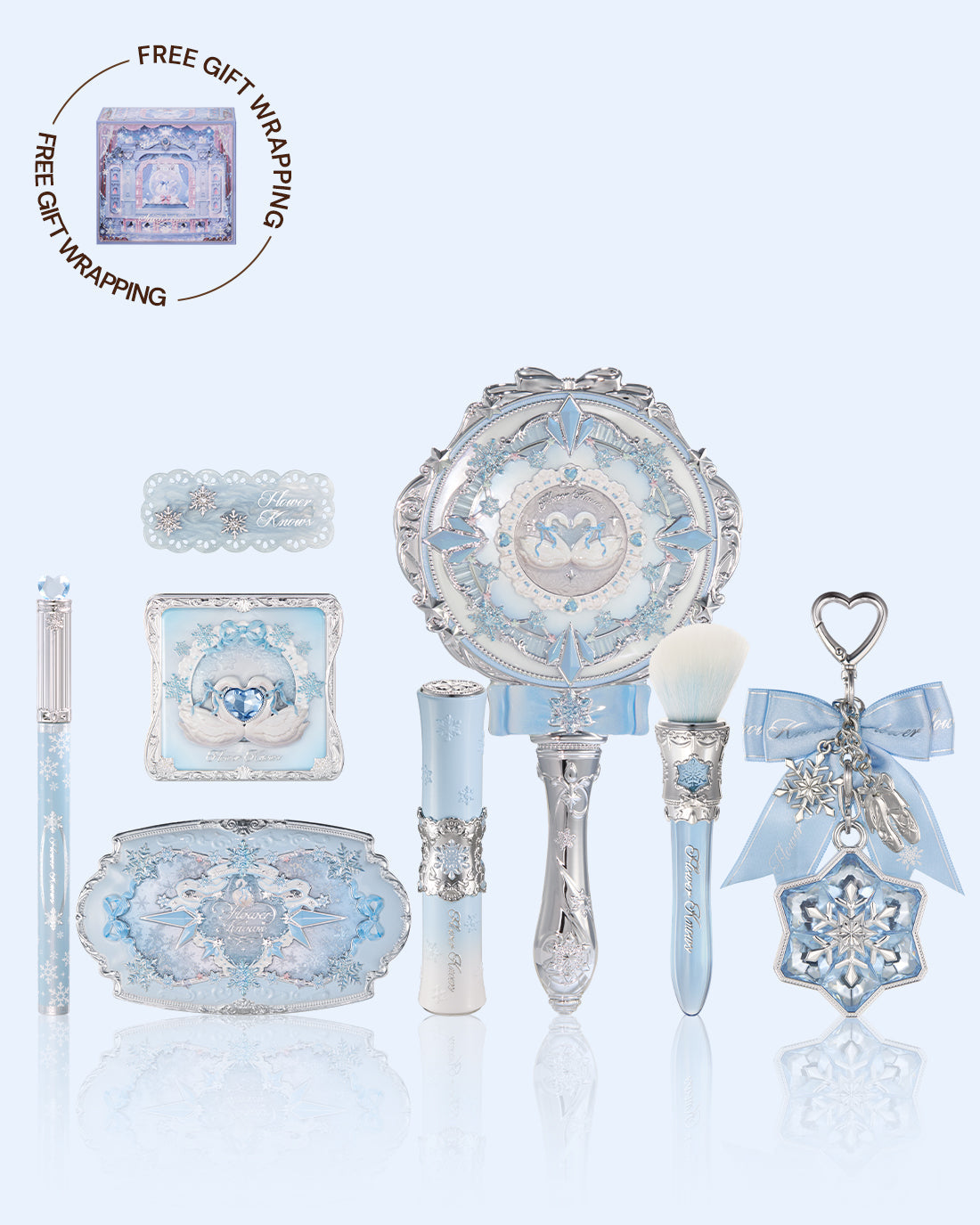 Flower Knows Snow Ballet Icy Bloom Set
