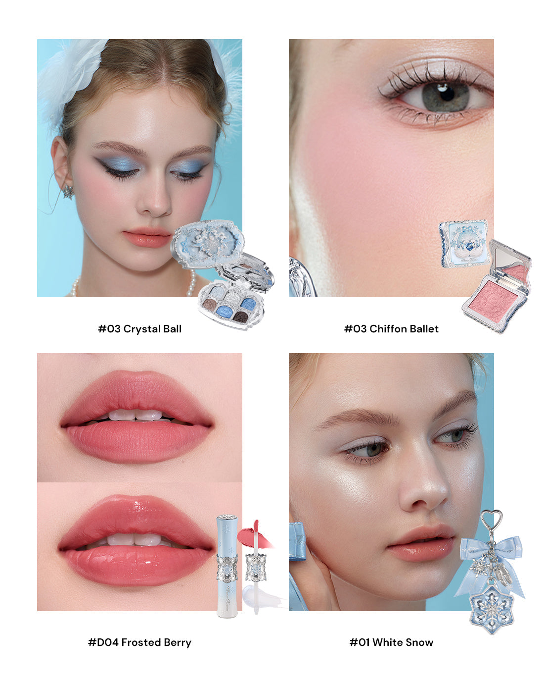Flower Knows Snow Ballet Icy Bloom Set