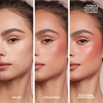 Major Headlines Double-Take Cream and Powder Blush Duo 10.5g by PATRICK TA