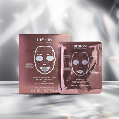 Rose Gold Brightening Facial Mask Set 5 Piece