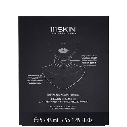 Black Diamond Lifting And Firming Neck Mask 5 Pack