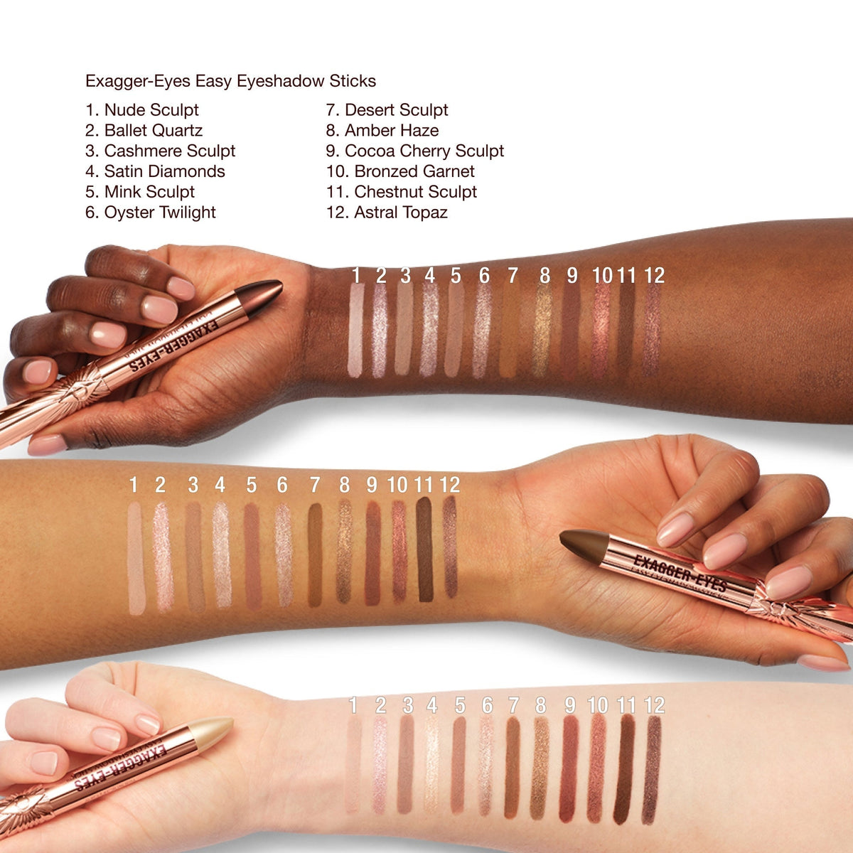 Exagger-Eyes Easy Eyeshadow Stick 1.6g by Charlotte Tilbury