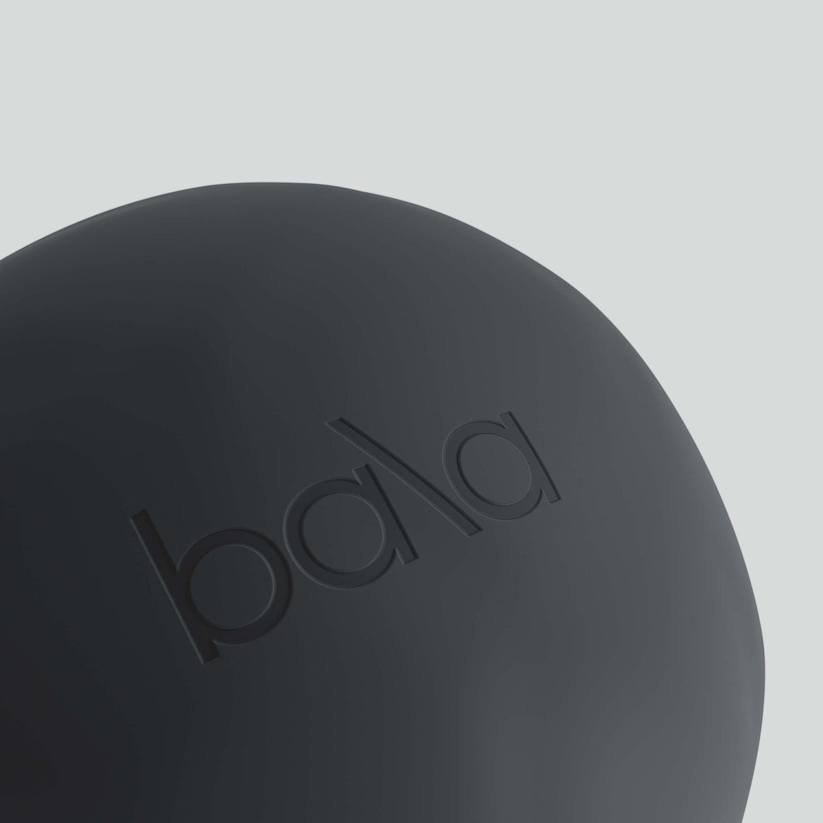Pilates Ball Non-Weighted Charcoal