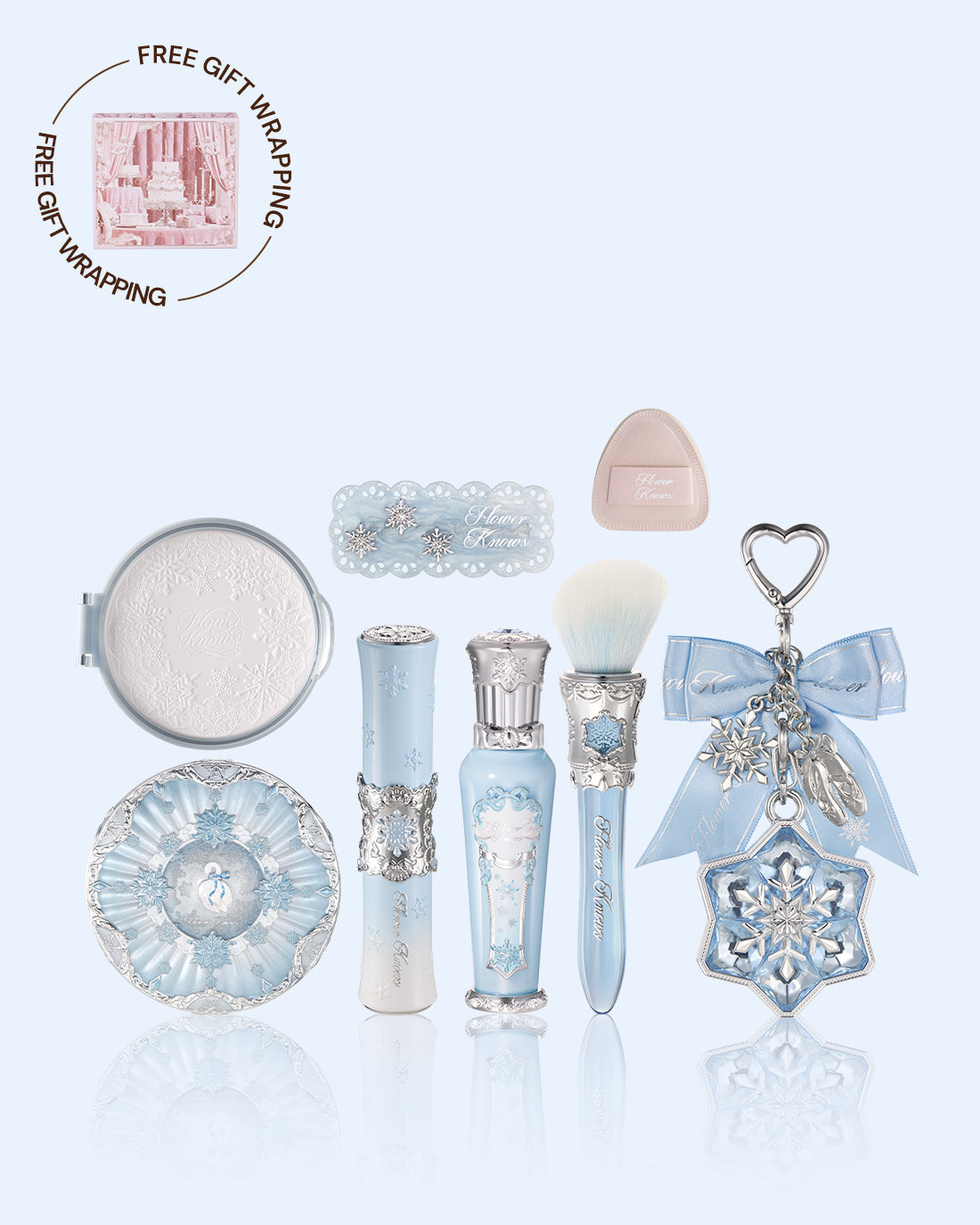 Flower Knows Snow Ballet Dreamy Complexion Set