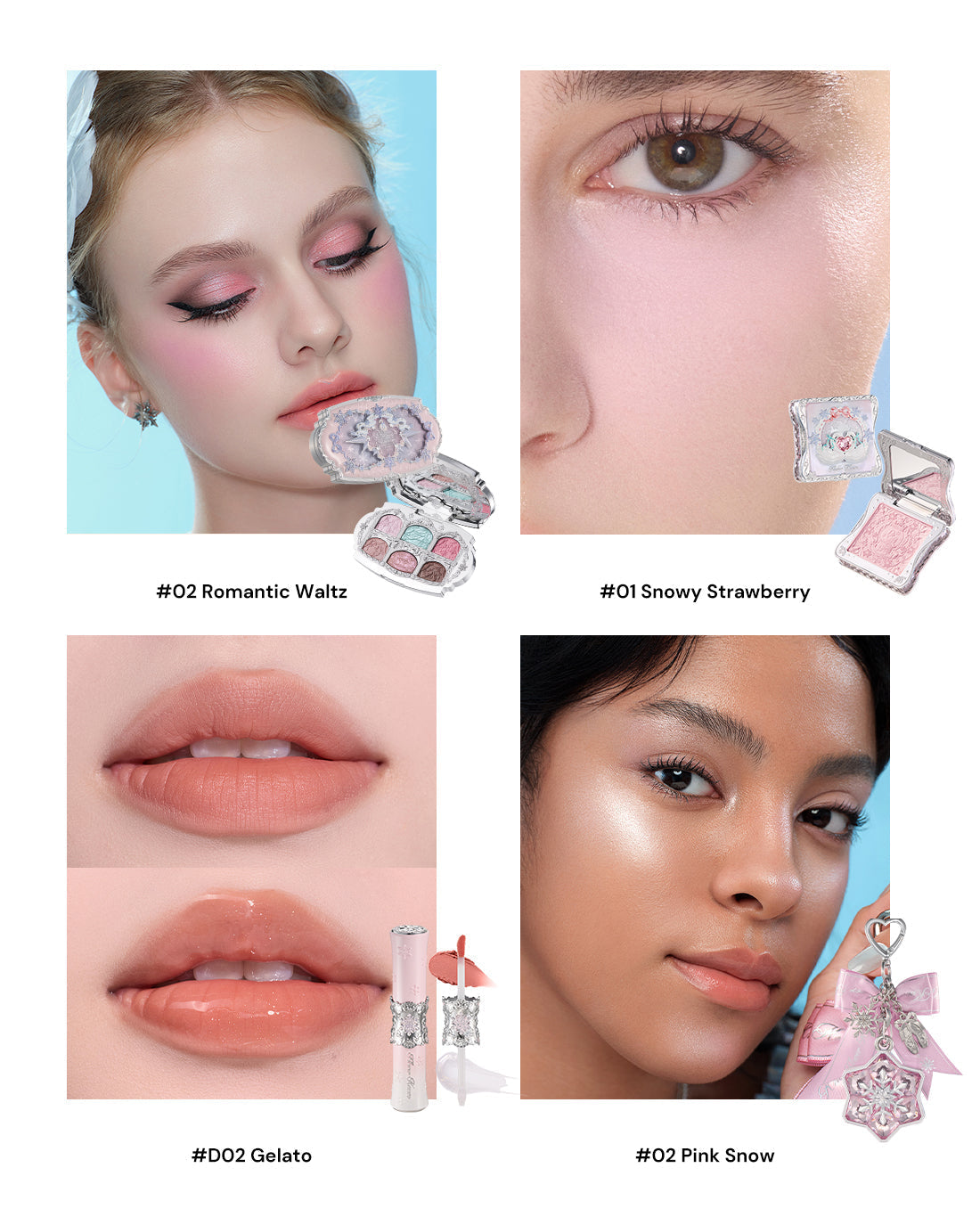 Flower Knows Snow Ballet Icy Bloom Set