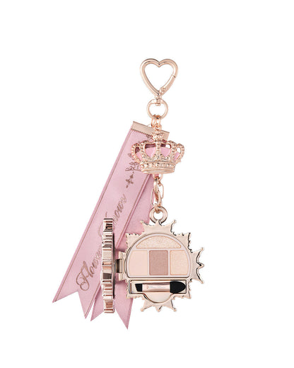 Flower Knows Knight Unicorn Eyeshadow Palette & Charm 01 Gilt Pink