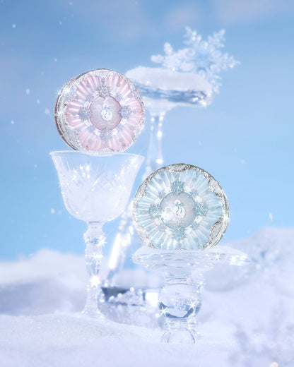 Flower Knows Snow Ballet Serum-Infused Pressed Powder