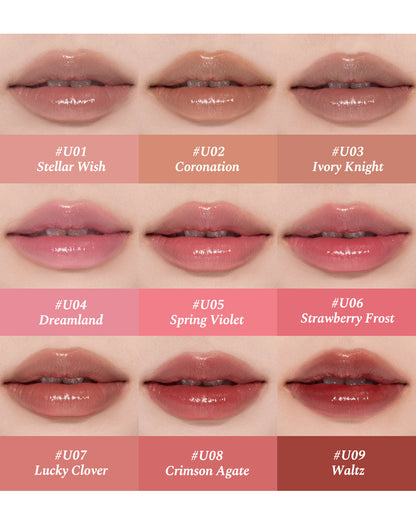 Flower Knows Knight Unicorn Glazed Lipstick 3.5g Stellar Wish