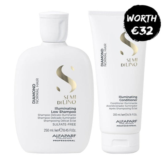 Semi Di Lino Diamond Shampoo & Conditioner Duo by Alfaparf