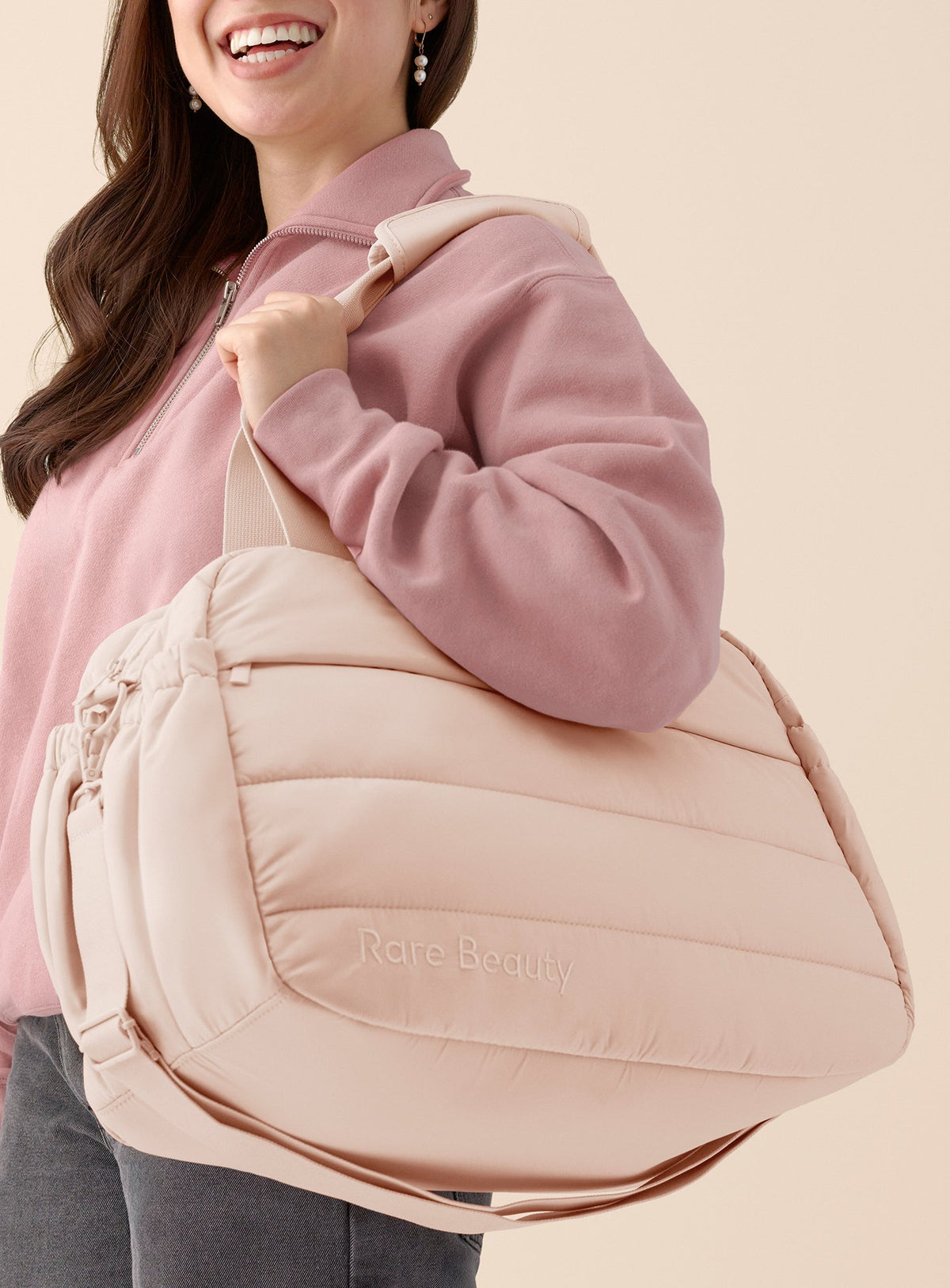 Puffy Carryall Tote by Rare Beauty