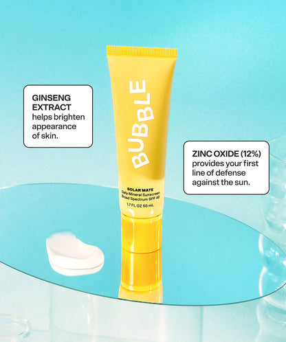 Solar Mate Sunscreen SPF 40 by Bubble Skincare