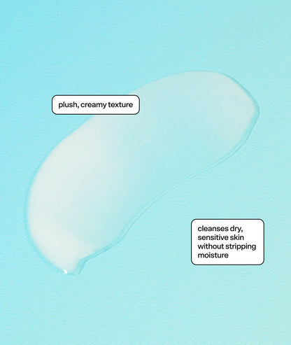 Soft Launch Hydrating Cream Cleanser 4.2 Fl Oz by Bubble Skincare