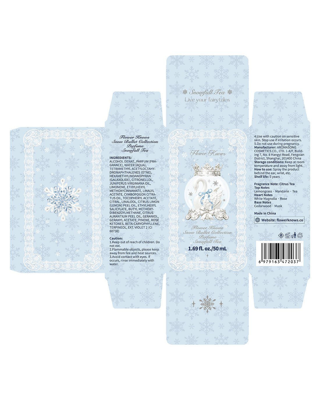 Flower Knows Snow Ballet Perfume