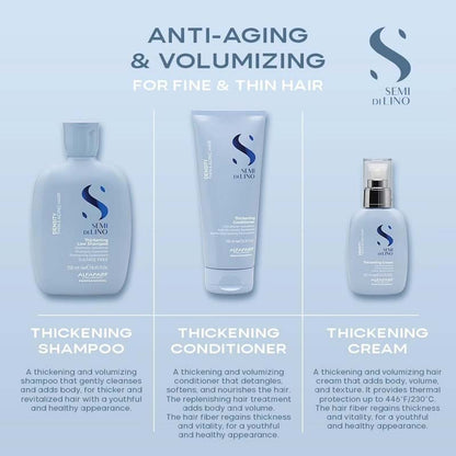Semi Di Lino Density Thickening Low Shampoo For Thin Hair by Alfaparf