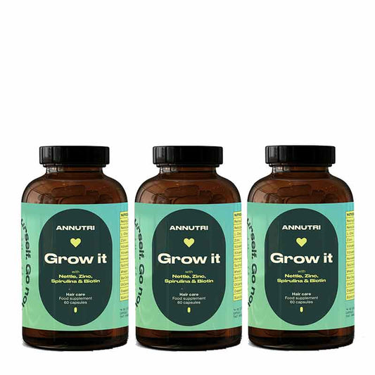 Grow It Hair Growth Supplement 3 Month Supply by Annutri