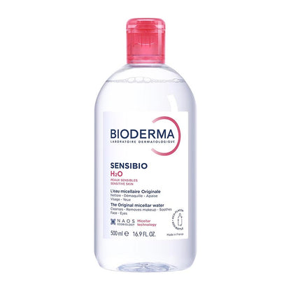 Sensibio H2O Make-up Removing Micelle Solution + FREE Cotton Pads by Bioderma