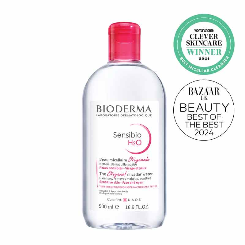 Sensibio H2O Make-up Removing Micelle Solution + FREE Cotton Pads by Bioderma