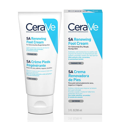 SA Renewing Foot Cream For Extremely Dry Rough Skin by CeraVe