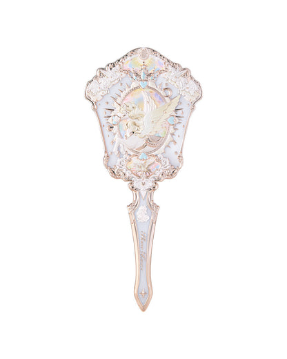 Flower Knows Knight Unicorn Hand Mirror Starlight Pink