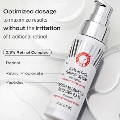 0.3% Retinol Complex Serum With Peptides by First Aid Beauty