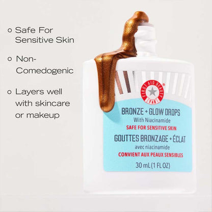 Bronze + Glow Drops with Niacinamide by First Aid Beauty