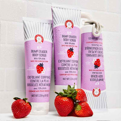 KP Bump Eraser Body Scrub Fresh Strawberry by First Aid Beauty