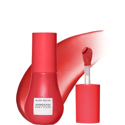 Glow Recipe Watermelon Glow Niacinamide Dewy Flush - Brightening Serum Blush - Cherry