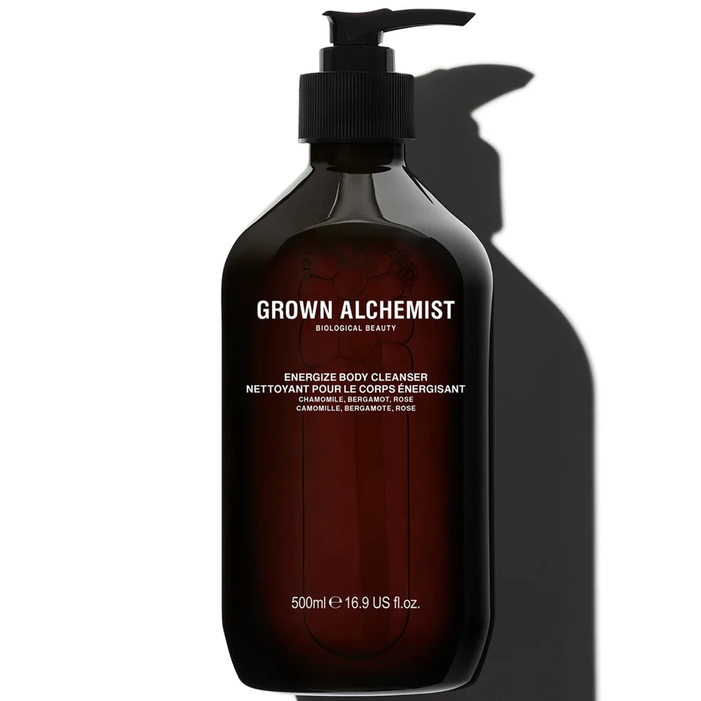 Grown Alchemist Energize Body Cleanser Chamomile, Bergamot + Rose 500ml
