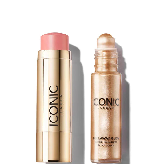 ICONIC London Blush Stick and Rollaway Glow V3 Bundle