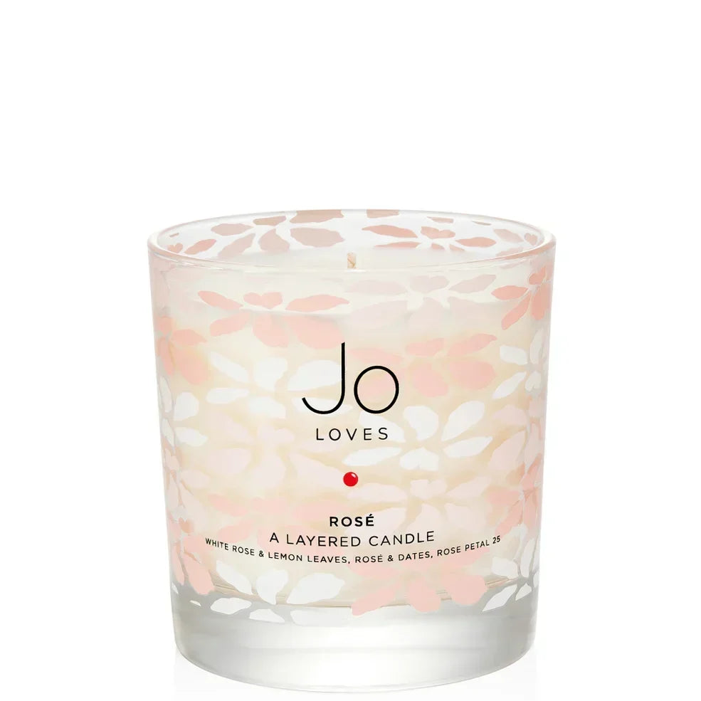 Jo Loves Rosé A Layered Candle 250g