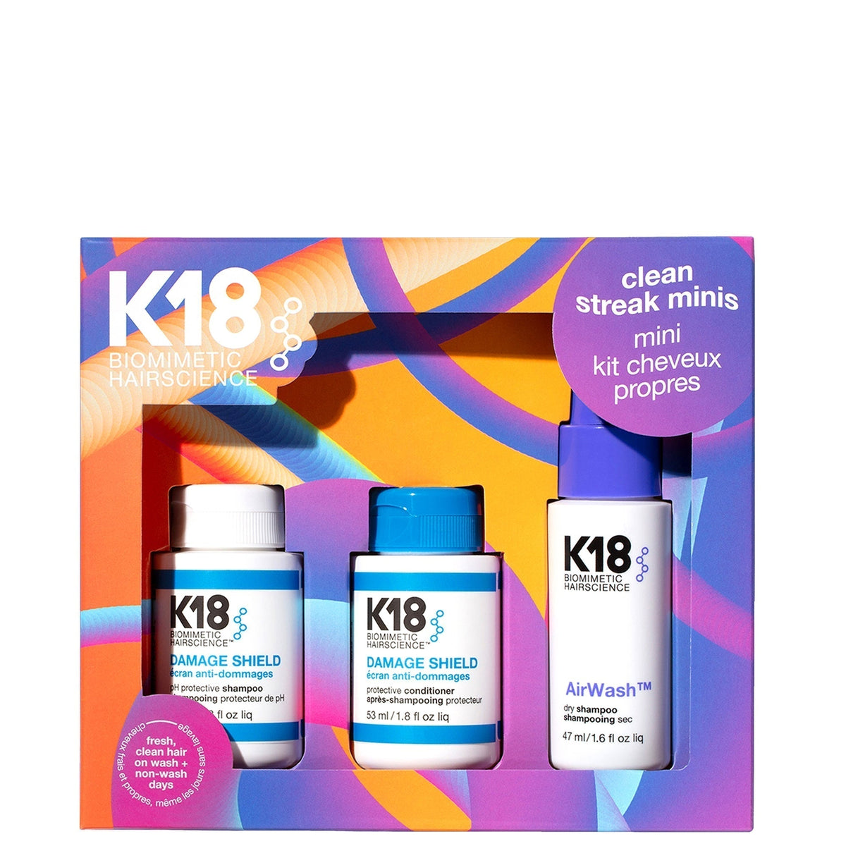K18 Biomimetic Hairscience Clean Streak Minis