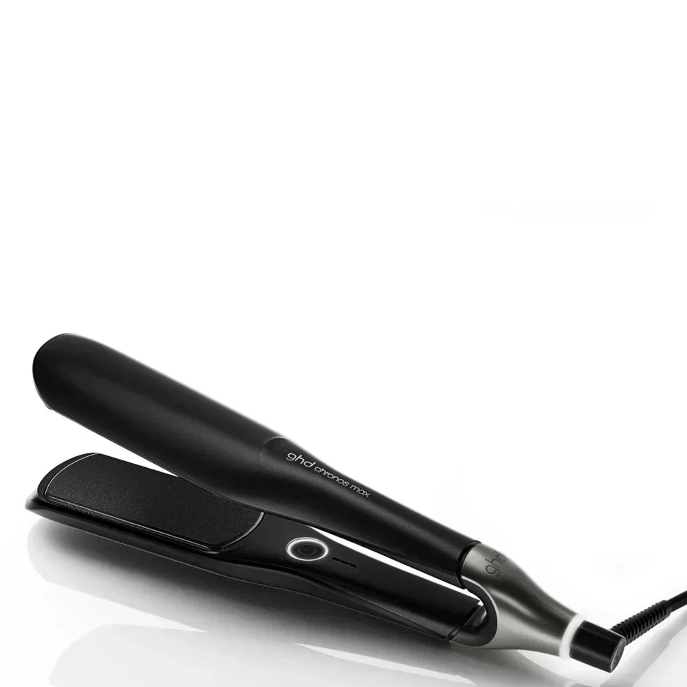 ghd Chronos Max Wide Plate Hair Straightener Black