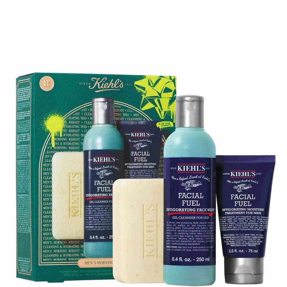 Kiehl's Men's Morning Reboot Set (Worth £79)