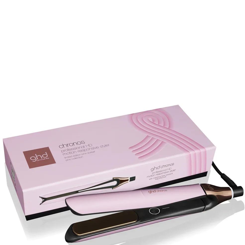 ghd Chronos - Charity Limited Edition Hair Straightener in Pink Sorbet