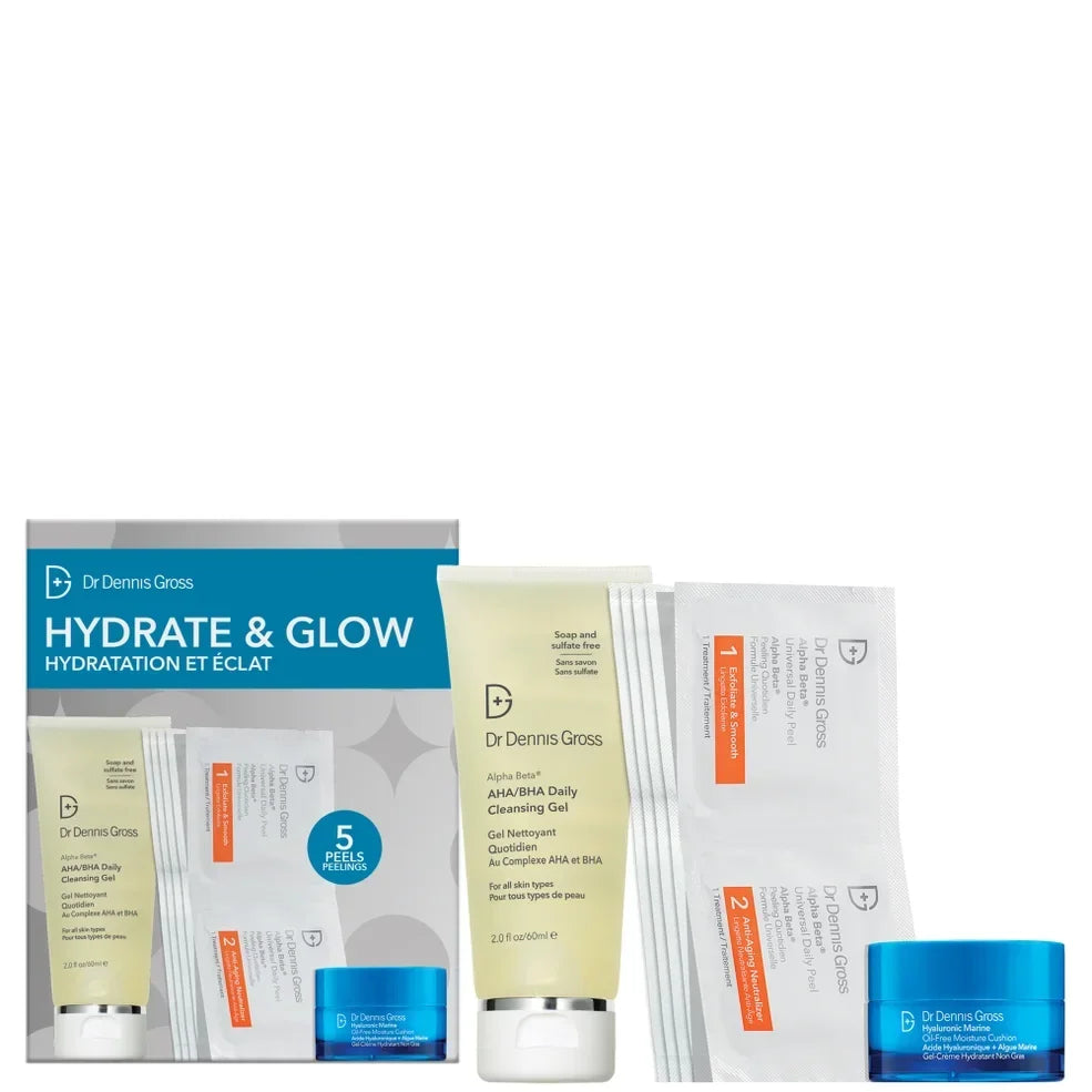 Dr Dennis Gross Skincare Hydrate & Glow Kit (Worth £56)
