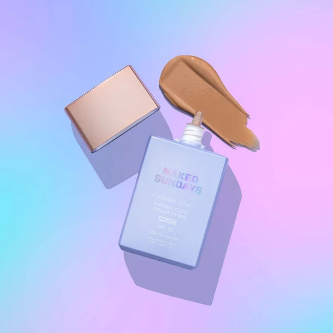 Naked Sundays ‘Cabana Glow’ Mineral Glow SPF50 Bronzing Drops